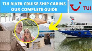 TUI River Cruise Ship Cabins Review  Our Complete Guide [upl. by Nueoht]