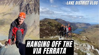 Hanging Off The Via Ferrata  Lake District Vlog April ‘22 [upl. by Renfred]