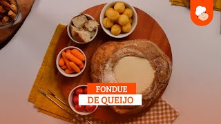 Fondue de queijo — Receitas TudoGostoso [upl. by Aelber390]