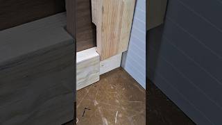 Woodworking Half Lap Corner Joint howto shorts tips diy [upl. by Kress223]