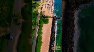 പ്രകൃതി  Veliyathamparambu Beach  Mallu Dad  DJI  Mini 3 malludad dji djimini3 drone beach [upl. by Nicki]