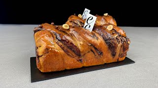 Babka de Chocolate y Avellana  Chocolate and Hazelnut Babka [upl. by Nell]