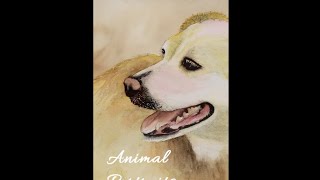 Animal Portraits  Watercolor Lesson with Karlyn Holman [upl. by Monti]