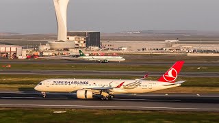 Plane Spotting Istanbul Airport IST  LTFM 🇹🇷  November 02 2024 Part 2 [upl. by Sitof]