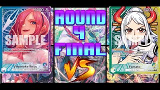 OP85 Reiju vs Yamato Round 4 Final  Local Tournament 85  One Piece TCG [upl. by Connelley572]