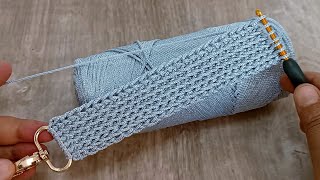 Amazing and Beautiful Crochet for bag handles and belts [upl. by Ellemrac708]