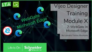 Vijeo Designer Training  M102 WebGate with Microsoft Edge not using Internet Explorer [upl. by Nylcsoj384]