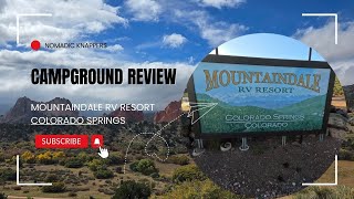 Mountaindale RV Resort Colorado Springs Review [upl. by Young]