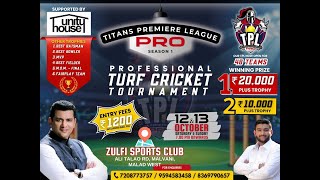 Titans Premier League Pro 2024 Turf 1 Final Day [upl. by Ahseral]