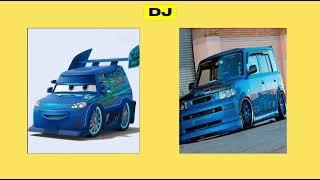 Cars Cartoon Characters in Real Life  Disney Cars All Characters [upl. by Buote]