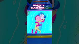 MORTY CONOCE A PLANETINA 🥵🥵 rickymorty shorts [upl. by Yznyl]