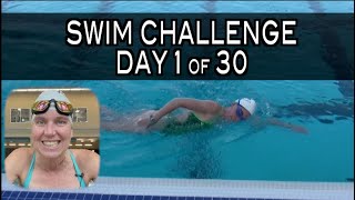 Day 1 Swim Challenge with Kona Coach Wendy Mader [upl. by Geraldine]