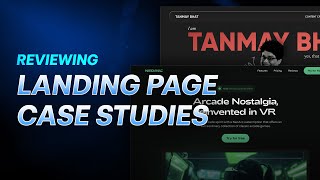 Reviewing LANDING PAGE Case Studies [upl. by Mal]