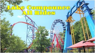 Lake Compounce Rides Newest to Oldest [upl. by Asare]