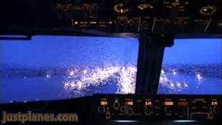 737300 Morning Wet Takeoff from Cologne [upl. by Leanora]