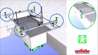 Einbau Wellhöfer Bodentreppe mit EinbauHilfe [upl. by Ainesy]