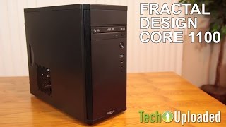 Fractal Design Core 1100 Case Review [upl. by Alyose]