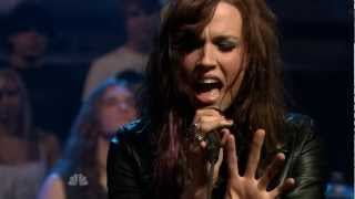 Halestorm  Familiar Taste Of Poison  Jimmy Fallon 21072010 [upl. by Shipman]