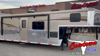 2016 Bison 8415 4Horse Trailer with Living Quarters [upl. by Dorcia]