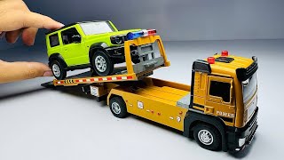 Most Realistic Flatbed TOW 124 Scale Model Trucks Unboxing Diecast Cars [upl. by Sucramaj223]