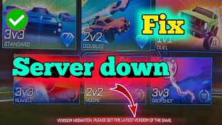 Fix Rocket League VERSION MISMATCH PLEASE GET THE LATEST VERSION OF THE GAME Unable to join group [upl. by Rivkah196]