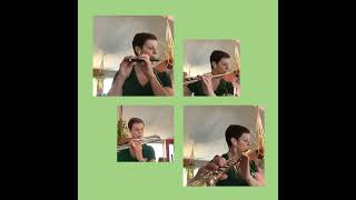 “Grasshopper” from Cocktail Paradise flute quartet  Satoshi Yagisawa [upl. by Tenn931]