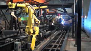 Self programming robot welding [upl. by Ardnauq555]