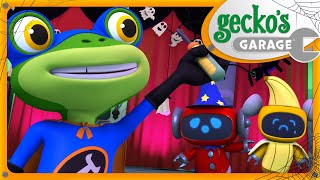 The Big Halloween Fix  Geckos Garage  Trucks For Children  Cartoons For Kids [upl. by Elson799]