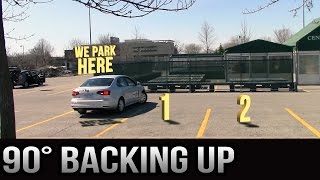 Easy Parking 90 degrees Backing Up  Version 20 [upl. by Uhn942]