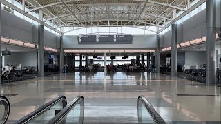 CVG Airport Concourse B Walkthrough July 2024 [upl. by Naro]