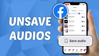 How to Unsave Audios on Facebook [upl. by Aksehcnarf]