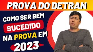 PROVA SIMULADA DO DETRAN 2023  15 QUESTÕES DE PROVA TEÓRICA DO DETRAN 2023 [upl. by Vey]