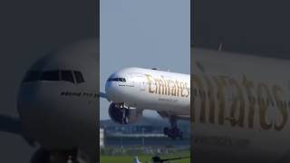 Stunning Emirates B777 Landing at Montreal Airport after Ultra Long Haůe Flight [upl. by Nali]