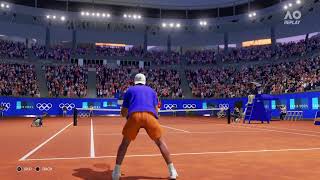 T Griekspoor vs C Alcaraz OG Paris 2024 Round 2  AO Tennis 2 Gameplay aotennis2 AO2 [upl. by Alben]