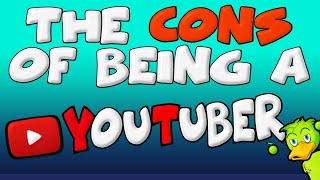 The CONS Of Being A YouTuber  wThe Right Opinion [upl. by Jaf655]