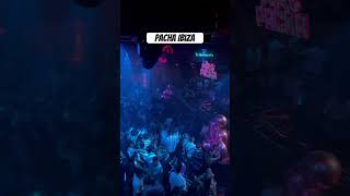 Pacha Ibiza live performance pacha ibiza crazy club viralvideo [upl. by Olraced]