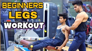 LEGS WORKOUT FOR BEGINNERS COMPLETE GUIDANCE AND TIPS BY BADRI FITNESS [upl. by Ydoc]