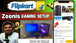 Flipkart Pre Build Zoonis core i5 Gaming amp Editing Desktops PC Review [upl. by Aimak]