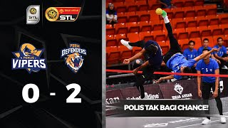 STL DIV 1  Perlis Vipers 0  2 PDRM Defenders  Emas Anuar STL 202223 [upl. by Asilrak]