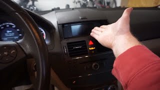 Mercedes C300 radio stopped working Here is an easy fix [upl. by Llenyr]