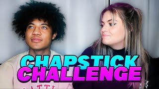 CHAPSTICK CHALLENGE WITH MY EX BOYFRIEND SKYY JADE [upl. by Llednyl]