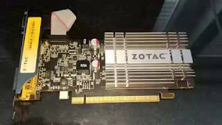 Zotac GeForce 8400GS  ZT84GEH2MHSL [upl. by Evyn]