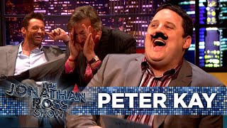 Peter Kay Has Hugh Jackman In Stitches  The Jonathan Ross Show [upl. by Atinrehs]