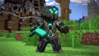 Minecraft animation Trận chiến giữa Herobrine trong Hypixel cùng nhạc quotSuper Heroquot [upl. by Cassil568]