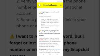 How to recover Snapchat account without Email and phone number Recovery of Snapchat viral trending [upl. by Yblok]