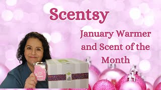 Scentsy January Warmer and Scent of the Month [upl. by Bernardi]