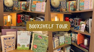 BOOKSHELF TOUR  A LOOK WHAT’S ON EACH SHELF [upl. by Kelula]