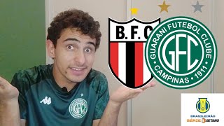 PRÉ JOGO BOTAFOGO X GUARANI [upl. by Aylmer]