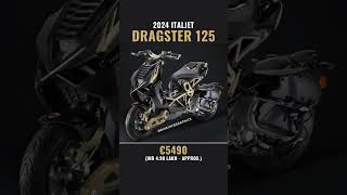 2024 Italjet Dragster 125 Price Revealed [upl. by Lupee]