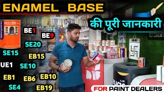 Enamel BaseFull Details‼️Enamel में कौन कौन से Base हैं जाने🔥 EB1 EB16 EB20 SE13 UE1 [upl. by Cohla]